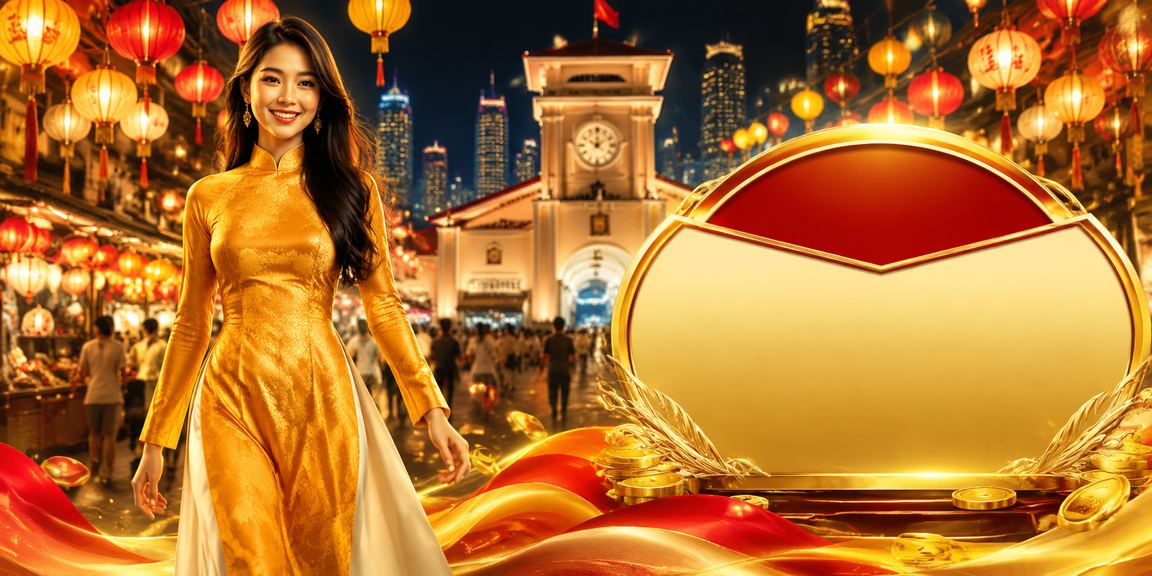 Người phụ nữ Việt Nam mặc áo dài thư giãn tại TP. Hồ Chí Minh