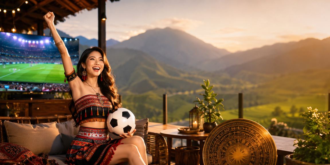 Khung cảnh cá cược trực tuyến tại một quán cà phê ở Việt Nam với không khí sôi động